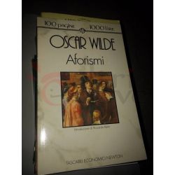 Aforismi  WILDE Oscar  100 pagine 1000 lire Newton Vintage